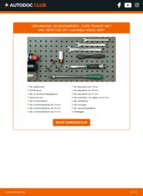 Vervangen: Schokbrekers 2.2 TDCi Ford Transit Mk6 Van