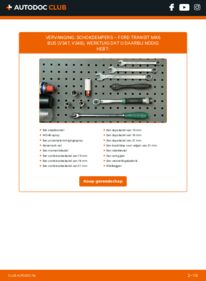 Vervanging uitvoeren: Schokbrekers 2.2 TDCi Ford Transit Mk6 Bus