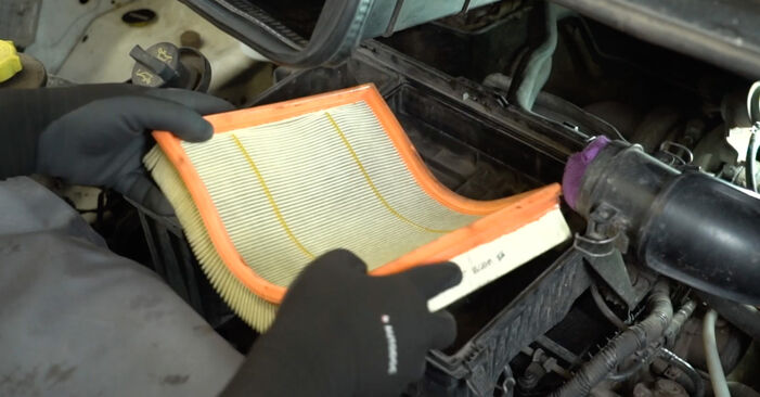 How to replace Air Filter on FORD TRANSIT Bus 2011: download PDF manuals and video instructions