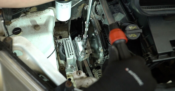 Колко време отнема смяната: Окачване на двигателя на Ford Transit mk7 Микробус 2014 - информативен PDF наръчник