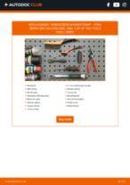 DIY FORD change Screen wash pump - online manual pdf