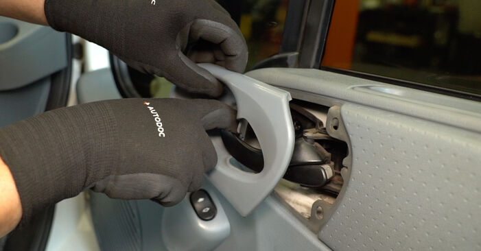 Türschloss Ford Transit Mk7 Kastenwagen 2.2 TDCi 2008 wechseln: Kostenlose Reparaturhandbücher