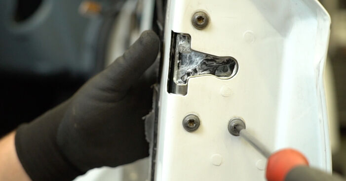 How to remove FORD TRANSIT 2.0 DI 2004 Door Lock - online easy-to-follow instructions