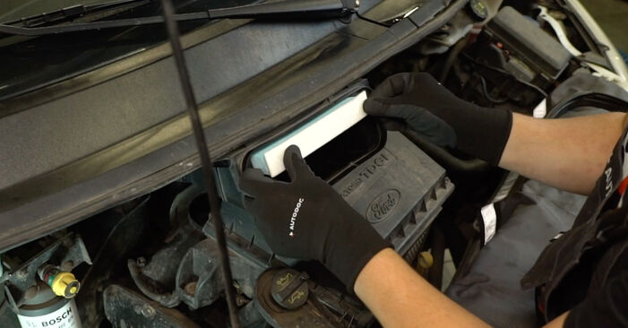 Changing Pollen Filter on FORD TRANSIT MK-7 Platform/Chassis 2.4 TDCi RWD 2009 by yourself