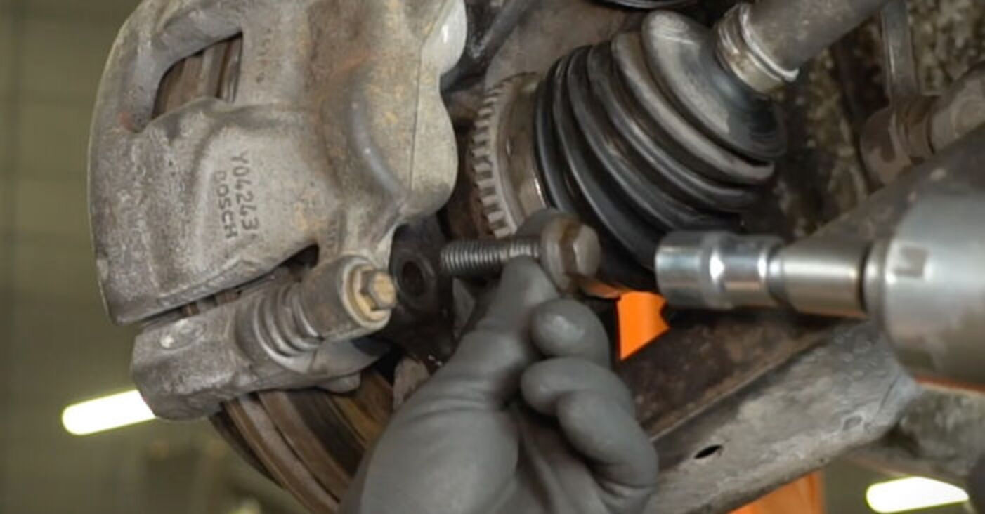 How to change front wheel bearing on Ford Transit Mk7 van – replacement ...