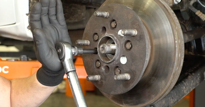 Replacing Wheel Bearing on Ford Transit Mk7 2007 2.2 TDCi by yourself