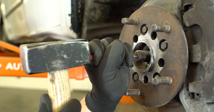 Replacing Wheel Bearing on FORD TRANSIT MK-7 Platform/Chassis 2007 2.4 TDCi RWD by yourself