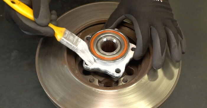 How to replace Wheel Bearing on FORD TRANSIT MK-7 Platform/Chassis 2011: download PDF manuals and video instructions