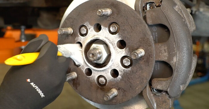 Changing Wheel Bearing on FORD TRANSIT MK-7 Platform/Chassis 2.4 TDCi RWD 2009 by yourself