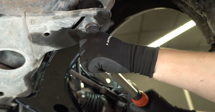 How to remove FORD TRANSIT 2.0 DI 2004 Control Arm - online easy-to-follow instructions