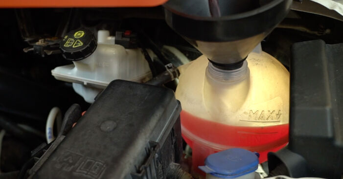 How to remove FORD TRANSIT 2.2 TDCi 2010 Engine Radiator - online easy-to-follow instructions