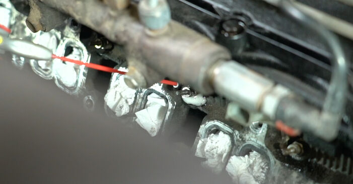 Ford Mondeo b5y 2.0 TDCi 2002 Glühkerzen wechseln: Gratis Reparaturanleitungen