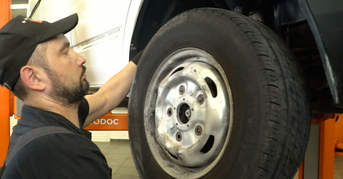 How to remove FORD TRANSIT 2.2 TDCi 2010 Anti Roll Bar Bushes - online easy-to-follow instructions