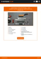 Hvordan skifter man og justere Stabstag FORD Tourneo Custom: pdf manual