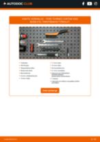 PDF opas Tourneo Custom V362 Bussi (F3) 2.0 EcoBlue -huollosta