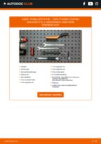 Útmutató PDF Tourneo Custom karbantartásáról