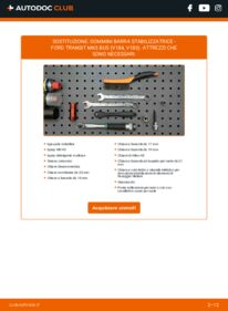 Sostituzione di Gommini Barra Stabilizzatrice Ford Transit Mk5 Bus 2.0 DI