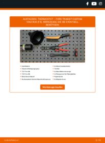 Wie der Wechsel ausgeführt wird: Thermostat 2.2 TDCi Ford Transit Custom Bus