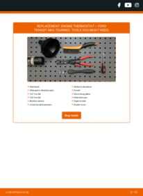 How to carry out replacement: Thermostat 2.2 TDCi Ford Transit Tourneo MK6