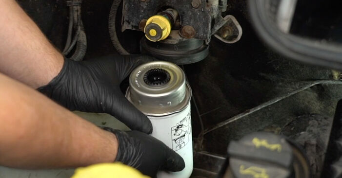 How to remove FORD TRANSIT 2.2 TDCi 2010 Fuel Filter - online easy-to-follow instructions