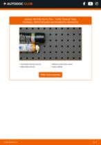 Tiešsaistes rokasgrāmata, kā pašam mainīt Degvielas filtrs uz FORD TRANSIT TOURNEO
