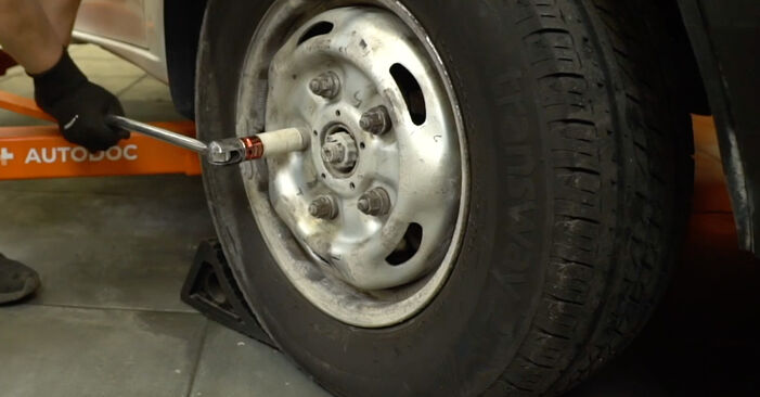 Changing of Shock Absorber on Ford Transit Mk7 2014 won't be an issue if you follow this illustrated step-by-step guide