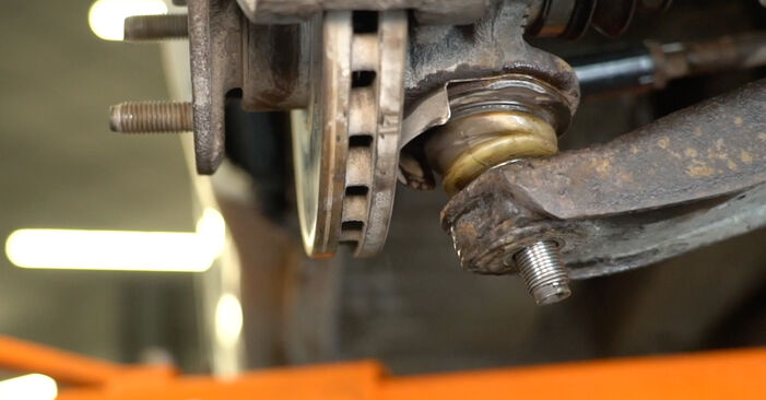 How to remove FORD TRANSIT 2.2 TDCi 2010 Shock Absorber - online easy-to-follow instructions