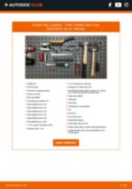 DIY-manual for utskifting av Nummerskiltlys i FORD Tourneo Custom 2023