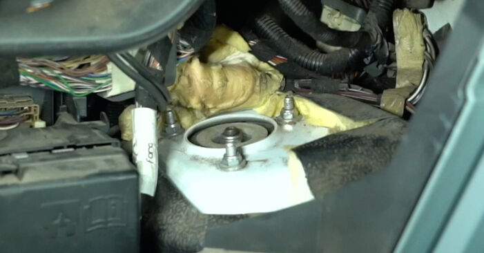 How to remove FORD TRANSIT 2.2 TDCi 2010 Strut Mount - online easy-to-follow instructions