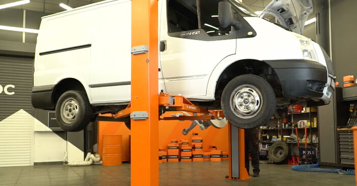 How to remove FORD TRANSIT 2.2 TDCi 2010 Brake Hose - online easy-to-follow instructions