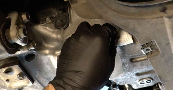 Hoe HONDA CIVIC Type-R 2025 Oliefilter verwijderen – online eenvoudige instructies