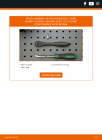 Comment effectuer un remplacement de Filtre d'Habitacle 1.0 EcoBoost FORD Transit Courier V769 MPV (N3P)