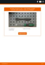 Kaip pakeisti Salono oro filtras FORD Transit Courier V769 MPV (N3P) - instrukcijos internetinės