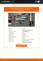 Bremsscheibe gelocht und belüftet FORD Transit Mk6 Kasten (V347, V348, FA) 2006 | PDF Tutorial zum Wechsel