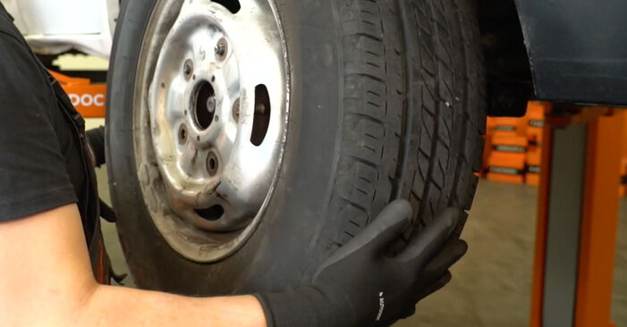 Cambio Discos de Freno Ford Transit Mk6 Furgoneta 2007 usted mismo