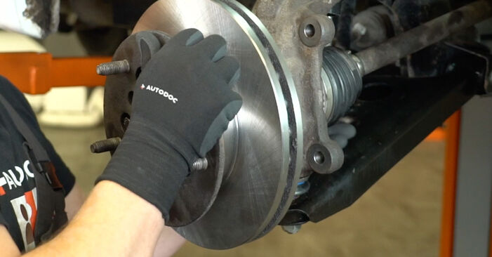 Cuando cambiar Discos de Freno FORD TRANSIT 2.2 TDCi 2008 por su cuenta