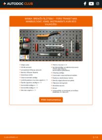 Kā veikt nomaiņu: 2.2 TDCi Ford Transit Mk6 Minibus Bremžu šļūtene