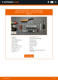 Så byter du Bromsslang på 2.2 TDCi Ford Transit Mk6 Minibuss