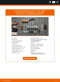 Wie der Austausch bewerkstelligt wird: Bremsschläuche 2.4 TDCi RWD FORD TRANSIT MK-7 Platform/Chassis