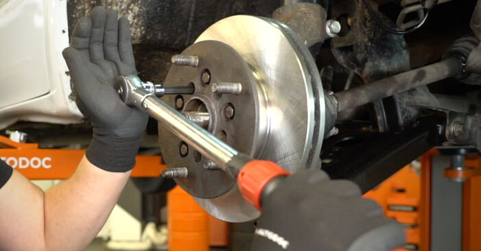 Cuando cambiar Discos de Freno FORD TRANSIT 2.2 TDCi 2008 por su cuenta