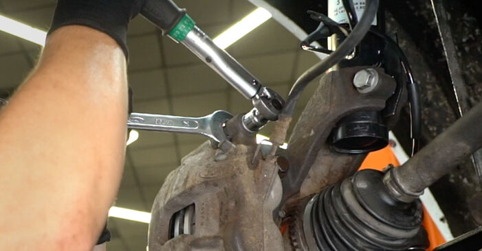 Cambiar Sensor de Desgaste de Pastillas de Frenos Ford Transit Tourneo MK6 2.2 2008: manuales de taller gratuitos