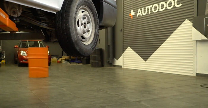 Jak odstranit FORD TRANSIT Brzdové Destičky - online jednoduché instrukce