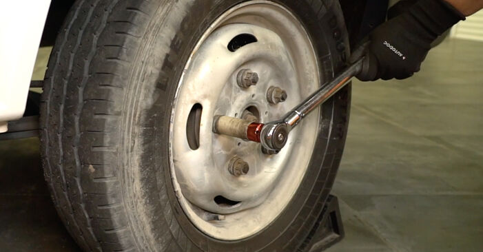 Cambio Pastillas De Freno Ford Transit Mk6 Bus 2007 usted mismo