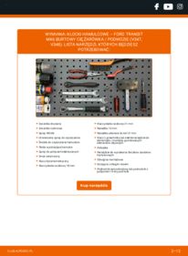 Jak wymienić Klocki Hamulcowe Transit Mk6 Burtowy ciężarówka / Podwozie (V347, V348) 2.4 TDCi RWD