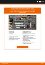 Manual de oficina para Transit Mk6 Camião de plataforma / Chassis (V347, V348, FM, FN, FF) 2.4 TDCi RWD