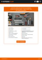 Instrukcijos PDF apie Transit Mk6 Komercinis (V347, V348, FA) 3.2 TDCi RWD priežiūrą