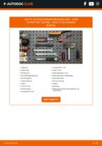 Byta Bromsok fram och bak Ford Transit Mk6 Minibuss: guide pdf