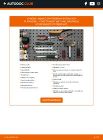 Ako vykonať výmenu: Snímač opotrebovania na Transit Mk6 Van (V347, V348) 2.2 TDCi