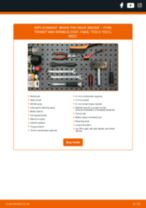 FORD TRANSIT Bus change Brake Pad Wear Sensor front: guide pdf