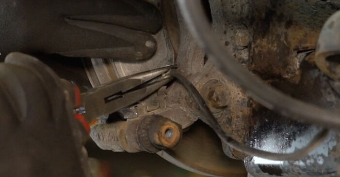 Cambio Sensor de Desgaste de Pastillas de Frenos Ford Transit Mk6 Bus 2007 usted mismo